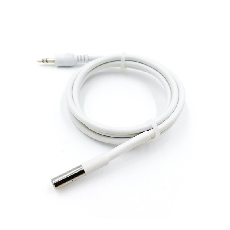 Термисторный датчик температуры NTC 10kΩ — Корпус SS304, Разъём jack 3.5mm