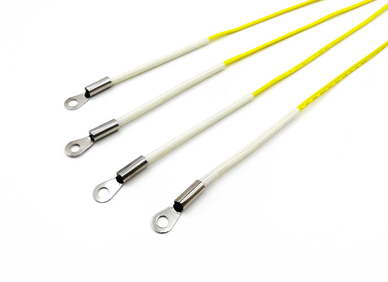 Цифровой датчик температуры DS18B20 — Кольцевой наконечник, Разъём 2.5mm, Кабель XLPE